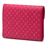 ルイ ヴィトン ナノグラム ポルトフォイユ ヴィクトリーヌ 二つ折り財布 M82234 ローズ カーフレザー レディース LOUIS VUITTON 【中古】